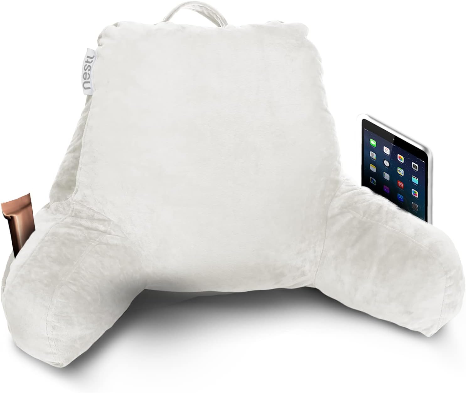 Nestl Reading Pillow for Kids, Small Bed Pillow, Back Pillow for