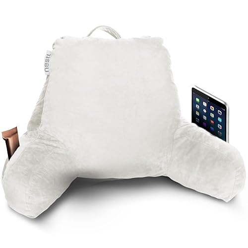 Nestl Reading Pillow Covers, (Cover Only) Small Bed Rest Pillow