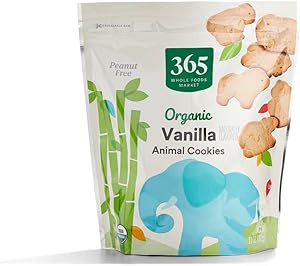 365 by Whole Foods Market, Organic Vanilla Animal Cookie, 11 Ounce