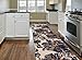 Rugshop Cream Bright Flowers Non Slip Non-Shedding Runner Rug for Hallway, Kitchen and Laundry Room, 2' x 7' (22