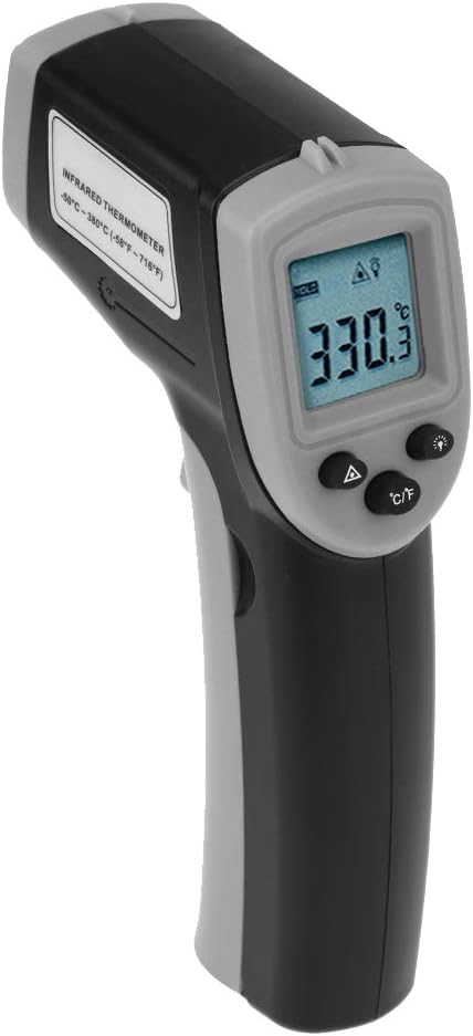 Koowaa GM320 Digital Infrared Thermometer Non Contact Digital Temperature Gun With LCD Display for Industrial Use