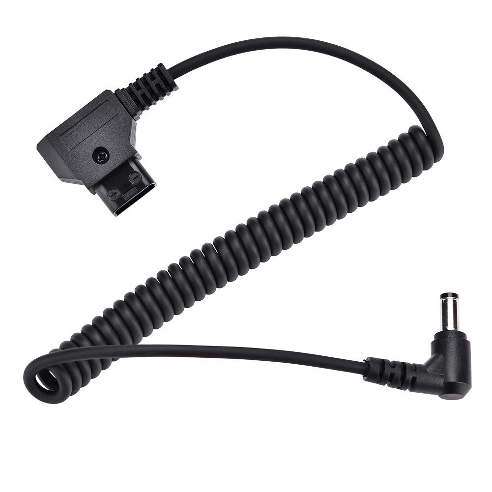 D Tap to DC Power Cable D Tap B Type Male to Right Angle DC 5 5x2 5mm Adapter Cable Accessory for V Mount Battery