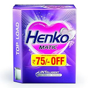 Henko Matic Top Load Detergent Powder 2Kg (Rs. 75 off)