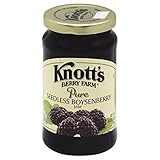 Knott's Berry Farm Pure Seedless Boysenberry Jam, 16 Ounce