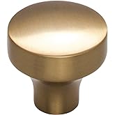 Top Knobs - TK901HB - Kinney Knob 1 1/4" - Honey Bronze - Lynwood Collection