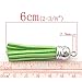 Housweety 30PCs Mixed Silver Tone Terylene Tassel Pendants 6x1.2cm(2 3/8