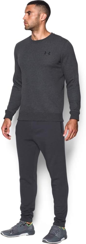 under armour rival fitted crew sweater mens