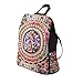Weixinbuy Vintage Women Girls Ethnic Tribal Shoulder Bag Rucksack Retro Embroidered Backpack