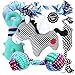 BUIBIIU Dog/Puppy Teething Toys, Assorted Chew Toys, 6 ct primary