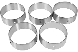 Vroelos 1235M Camshaft Cam Bearing Set, 1235M CS507BB SH-290S 5Pcs Cam Bearings Set Compatible with 1967-2002 GMC/Chevy SBC 283 305 327 350 400