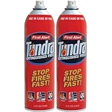 First Alert AF400-2 Tundra Fire Extinguishing Aerosol Spray, Pack of 2