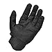 REEBOW TACTICAL Army Military Hard Knuckle Tactical Combat Full Finger Gloves, Medium, Black