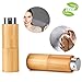2 pcs 10 ml Travel Perfume Atomizer Spray Bottle- Twisting Concealed Mouth Design/Portable Refillable Empty Bottle for Perfume and Aftershave