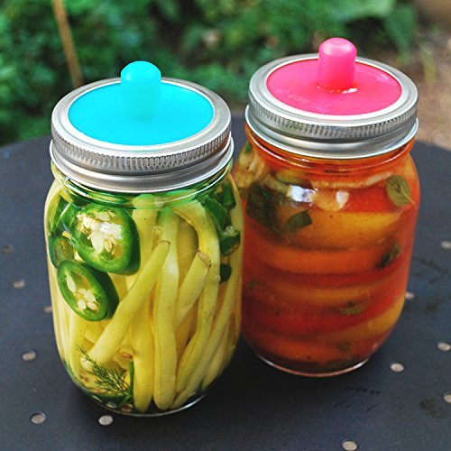 Masontops Pickle Pipe OnePiece Silicone Waterless Fermentation