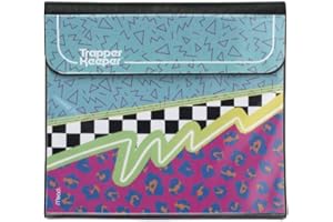 Trapper Keeper Binder 1" Round Rings (Funky)