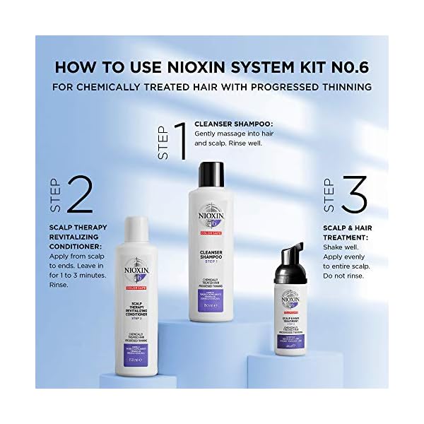 Nioxin-System-6-Scalp-Hair-Treatment-100-ml Nioxin 3-Part System, System 6, Chemically Treated Hair with Progressed Thinning Scalp & Hair Treatment