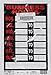 Hillman 839888 Group 840262 8 x 12 Plastic No Hunting Without Permission Sign-6 Piece6, 8 inches x 12 inches, Black and Red