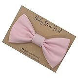 Handmade Pre-Tied Clip on Bow Tie for Baby to Young