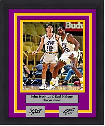 john stockton autographed jersey