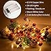 10Ft 30 LED Prelit Christmas Garland with Lights Timer, Garlands for Decoration Christmas Battery Operated Pine Cones Red Berries Lighted Garland for Mantle Home Indoor Xmas Decor, Warm White