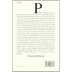 africa desde 1800/ Africa Since 1800 (Spanish Edition)