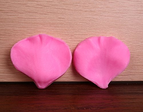 Allforhome Sugarcraft Art ROSE Flower PETALS Veiner Fondant icing silicone icing mould candy mold, non stick Sugar paste, Butter, Resin, Polymer Clay, fimo, gum paste, PMC, Wax, Candle, Soap mold