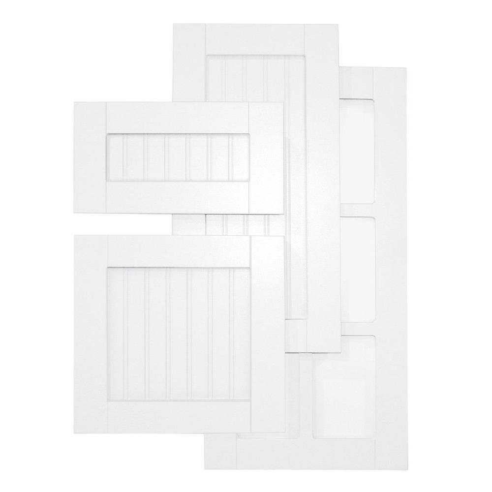 Amazon Com 33x15x24 In Odessa Fridge Top Wall Cabinet In White