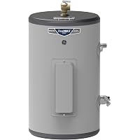 GE APPLIANCES Point of Use Water Heater | Electric Water Heater with  Adjustable Thermostat | Easy Install for Instant Hot Water | 6 Gallon | 120  Volt | Stainless Steel, Gray (GE06P08BAR) - Amazon.com