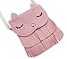 ZGMYC Cat Tassel Shoulder Bag Small Coin Purse Crossbody Satchel for Kids Girls