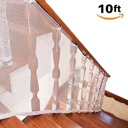 Stair Railing Banister Guard Netting 9 8ft L X 2 5ft Guard
