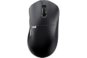 Pulsar Gaming Gears X3 Wireless Gaming Mouse, Hybrid Ergonomic, Lightweight 55g, XS-1 Flagship Sensor 32K DPI, Optical Switch