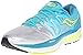 Saucony Women's Hurricane ISO 2 Running Shoe, Blue/Silver/Citron, 9 M US
