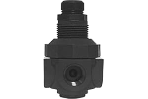 PRO WATER PARTS Watts P60 Water Pressure Regulator Plastic 1/4 FNPT - 0-125 psi (1-PR60)