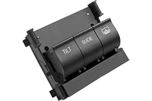 TADYAO Sunroof Overhead Console Switch Fit for Ford Explorer 2011-2017, 3-Position Push Button, Black