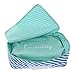 Flight 001 Spacepak Clothes, Stripe Ocean Blue, One Size