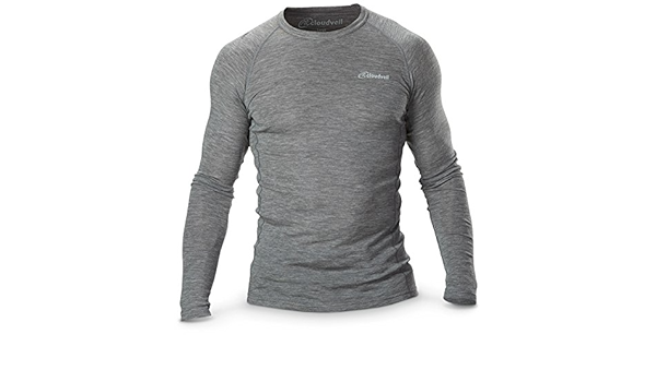 cloudveil merino wool base layer