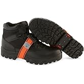 K1 Mid-Sole Ice Cleats for Men & Women - Rotatable Traction Aids for Winter Snow - Hi Vis - Low Profile