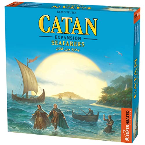 SuperHeated Neurons Catan Seafarers | 3-4 Players | Official Version | English and Arabic Language | Family Game For Ages 10+ | Board Game - Strategy | Original - Made In Germany