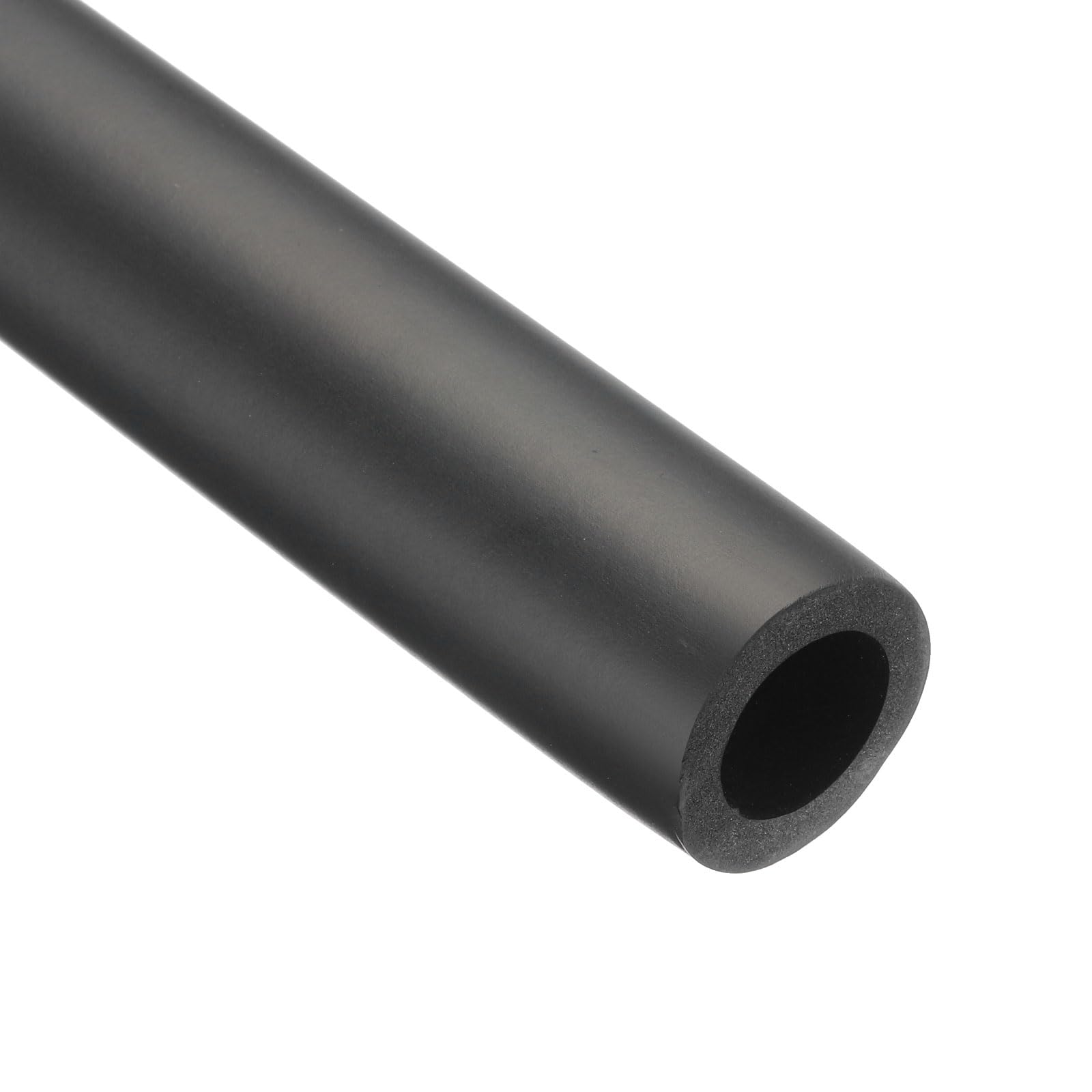 Rebower 22mm ID Pipe Insulation Tubing 5mm Thick Heat Preservation Foam Tube, [for Plumbing Freeze Protection Exercise Handle] - 32mm OD/3.3ft/Black