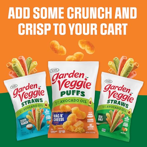SENSIBLE PORTIONS GARDEN VEGGIE STRAWS, SEA SALT, 6 OZ