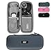 Vive Precision Stethoscope Hard Case - Protective Carry Cover with Handle - Travel Holder for Sphygmomanometer - Fits 3M Littmann Classic III, Lightweight II S.E, MDF Acoustica Deluxe