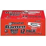 Maruchan Beef Flavor Ramen Noodle Soup - 12 Packets