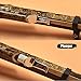 ammoon Chinese Bamboo Hulusi Gourd Cucurbit Handmade Flute Ethnic Musical Instrument Key of C with Case for Beginner Music Lovers