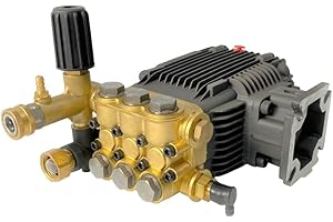 POWER PRODUCTS Triplex High Pressure Power Washer Pump 3.1 GPM 3000 psi 6.5 HP 3/4" Shaft For CAT For General For AR Replaces Comet Replaces Mi-T-M 3-0414 3-0297 3-0413