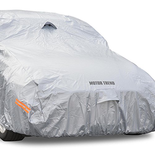 image for Motor Trend OC-643 TrueShield Waterproof Car Cover - Heavy Duty Outdoo