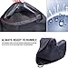 Ohuhu Motorcycle Cover, Waterproof DTY & 300D Oxford, Anti-theft 4 Lock-holes Design, 2 Air Vents, Durable & Tear Proof