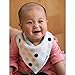 YOOFOSS Baby Bandana Drool Bibs Unisex 8 Pack Gift Set for Teething and Drooling, 100% Organic Cotton, Soft and Absorbent for Boys Girls