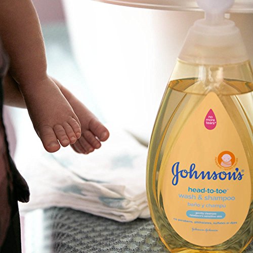 5 Johnsons+Hypoallergenic+Paraben+Free+Baby+Shampoo