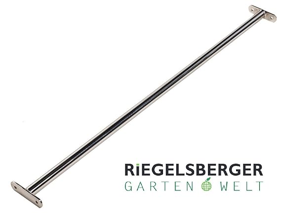 Reckstange 125 cm aus Edelstahl V2A Stange von Gartenwelt Riegelsberger