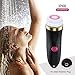 GLAMFIELDS Facial Brush Waterproof Electric Facial Cleansing Brush Skin Cleaner, USB Rechargeable Face SPA beauty for Deep Scrubbing, Gentle Exfoliating & Removing Blackhead with 3 Brush Heads (Black)